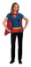 DC Comics Super-Girl T-Shirt With Cape, Blue, Medium Costume
