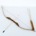 Wooden Bow Set with 3 Arrows