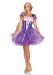 Leg Avenue Rapunzel,peasant dress with glitter skirt with tulle overlay
