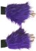 Adult Purple Fuzzy Hand Covers