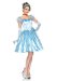 Leg Avenue 3PC.Classic Cinderella,satin dress,choker,and headband