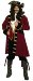 Forum Designer Deluxe Pirate Captain Costume