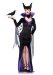 Leg Avenue Costumes Disney 3Pc.Maleficent Dress Stay Up Collar and Head Piece