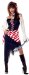 California Costumes Women's Adult-Ruby, The Pirate Beauty Costume