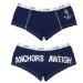 NAVY - Anchors Away - Military Clothing - Blue Booty Shorts