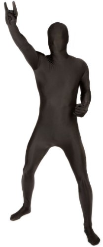 AFG Media Ltd – Black Adult Morphsuit – Large