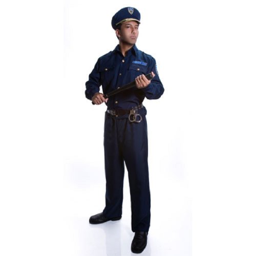 Adult Police Officer Costume Set – Large