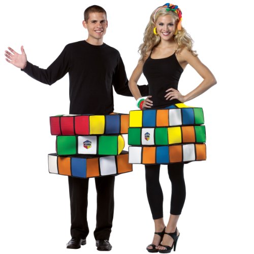 Adult Rubik’s Cube Costume – Large/X-Large