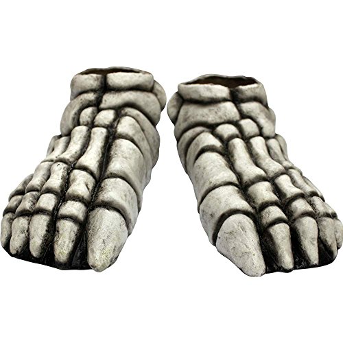 Adult Skeleton Feet White (Standard)