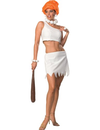Adult Wilma Flintsone Costume by Rubies White XS