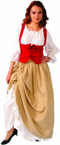 Alexanders Costumes Tavern Maiden, Brown, Medium