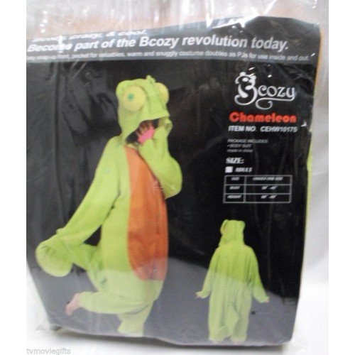 Bcozy Chameleon Onesie, Light Green/Yellow/Multi, One Size