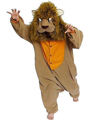 Bcozy Lion Onesie, Tan/Yellow, One Size