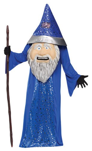 Big Head Wizard Costume for Men