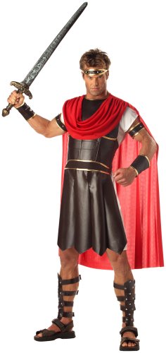 California Costumes Men’s Adult-Hercules, Brown/Red, M (40-42) Costume
