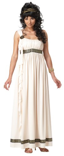 California Costumes Olympic Goddess Adult Costume, Cream, Large