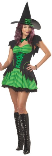 California Costumes Women’s Hocus Pocus Costume, Black/Green-Large