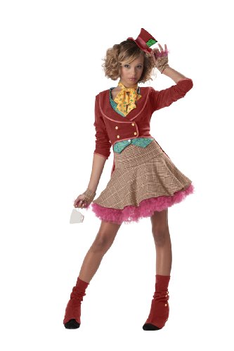 California Costumes Women’s The Mad Hatter Costume,Multi,Teen (7-9)