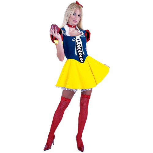 Charades Costumes Women’s Storybook Snow White Adult Medium Blue