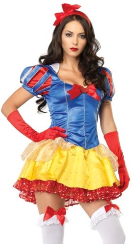 Classic Snow White Adult Costume-Medium/Large (Medium/Large)