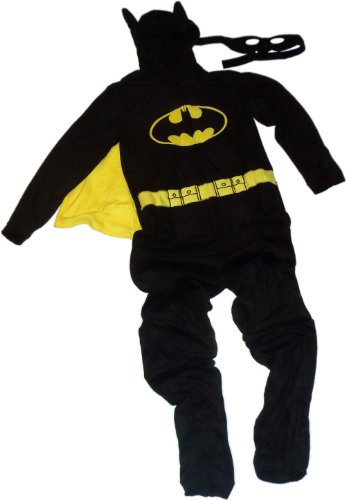 DC Comics Batman Union Suit with Mask and Cape S