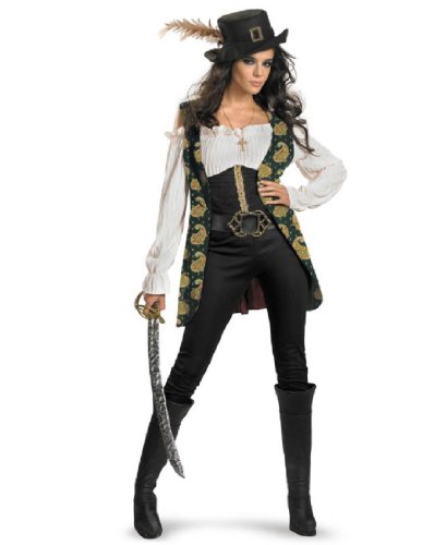 Disguise Deluxe Angelica, Multi, Large (12-14) Costume