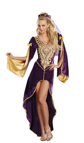 Dreamgirl Queen Of Thrones, Purple, Small