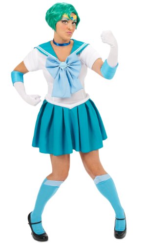 Incogneato Sailor Moon Sailor Mercury Adult Costume Medium