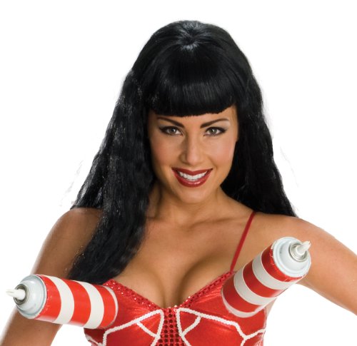 Katy Perry Secret Wishes Adult Deluxe Wig, Black, Adult