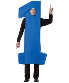 #1 Costume Blue Adult