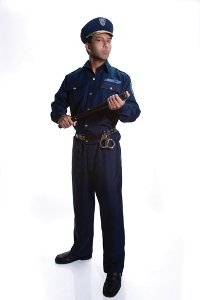 Adult Police Large Costume