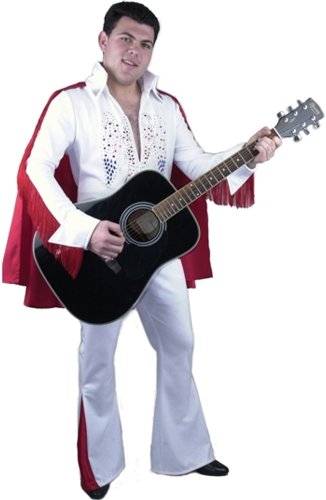 Adult Rhinestone Rock Star Costume (Size: X-Small 34-36)