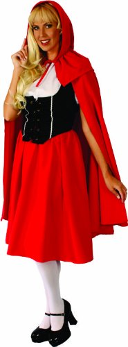 Alexanders Costumes Deluxe Red Riding Hood, Red, Small