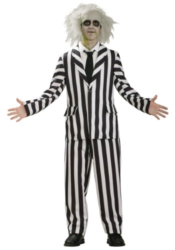 Beetlejuice Deluxe Beetlejuice Teen Costume – Teen – Adult Costumes