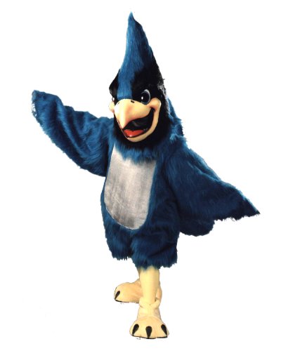 Big Blue Mascot Costume