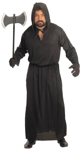 Black Horror Robes Adult Halloween Costumes (Standard)