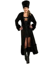 Black Russian Womens Costume – Standard