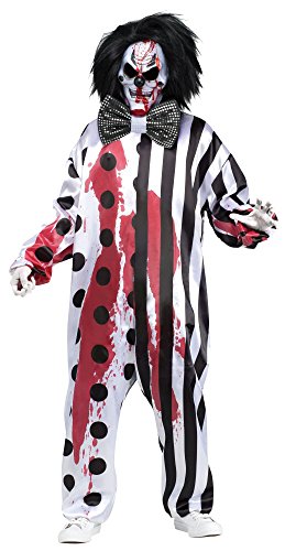 Bleeding Adult Clown Mask Costume