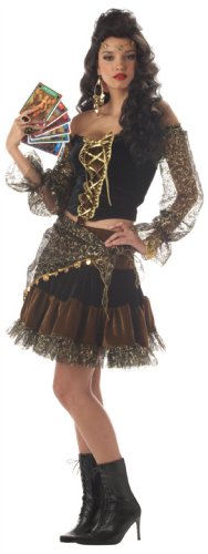 California Costume Madame Destiny (Brown, Large)