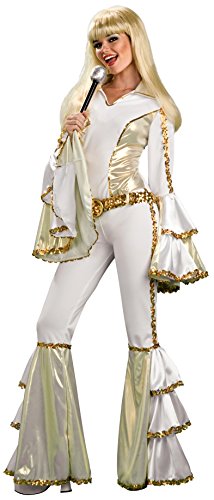 Disco Queen Adult Costume (One Size up to Size 12)