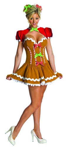 Ginger Gingerbread Adult Costume Size Medium
