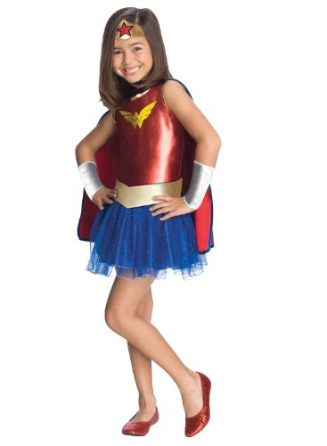 Justice League Child’s Wonder Woman Tutu Dress – Medium