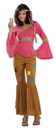 Rubie’s Costume 60’s Revolution Woodstock Honey, Multicolored, One Size Costume