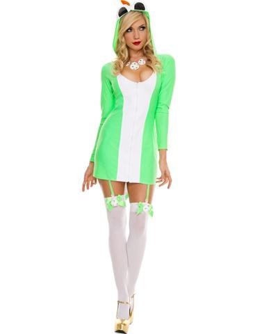 Sky-Hosiery-Inc-Womens-Green-Dragon-Monster-Costume-Multicoloured-Mediumlarge-0